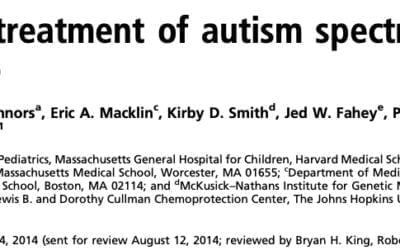 Autism, Broccoli and Cures